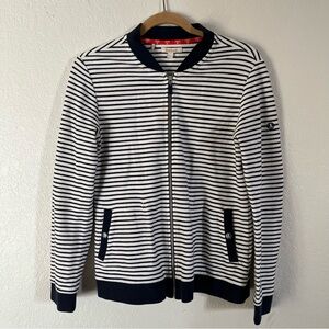 Barbour zip up nautical cardigan jacket